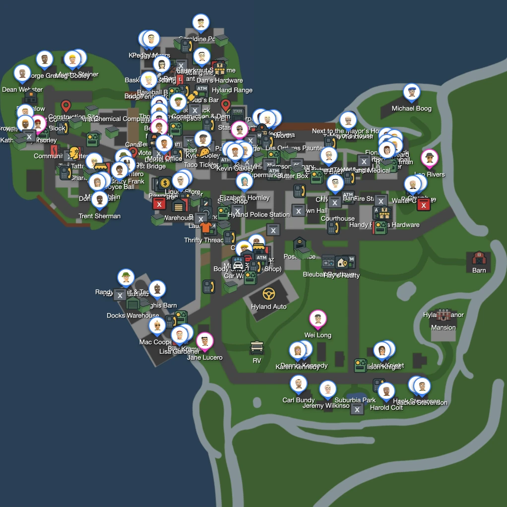 Schedule 1 Interactive Map